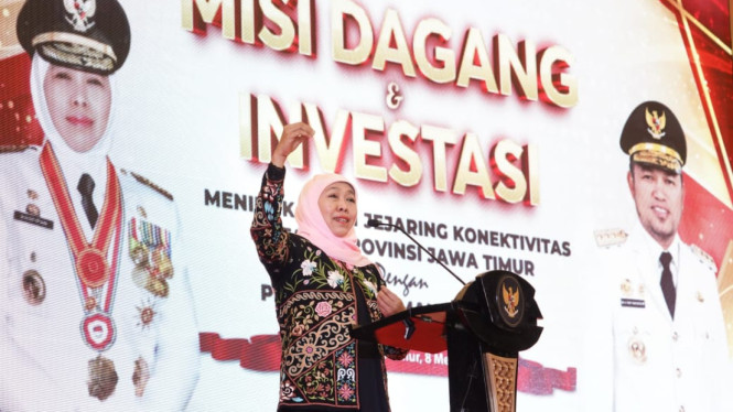 Gubernur Jawa Timur Khofifah Indar Parawansa