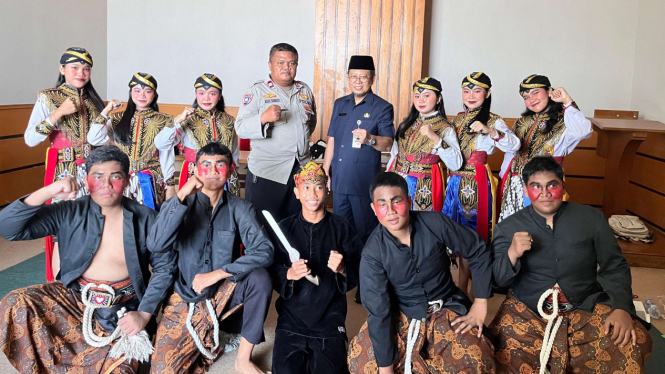 Grup Reog Ponorogo Singo Budoyo Mudho dari SMPN 261 Muara Angke