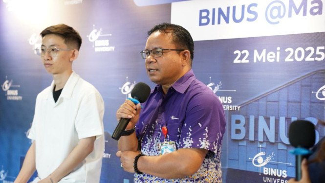 Direktur Kampus Binus Malang, Dr. Robertus Tang Herman, S.E.