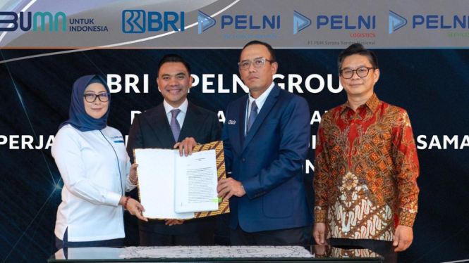 Penandatanganan Kerjasama BRI dengan PELNI