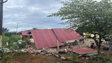 Gempa rusak ratusan rumah di Bengkulu