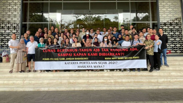 Ratusan pemilik apartemen di Jakarta Barat menuntut diberikan AJB