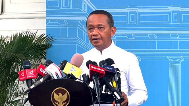 Menteri ESDM, Bahlil Lahadalia di Kompleks Istana Kepresidenan Jakarta (sumber: Biro Pers Sekretariat Presiden)