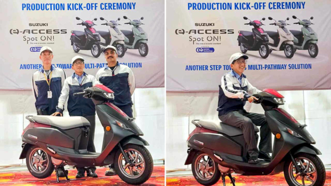 Suzuki e-Access dimulai di India.