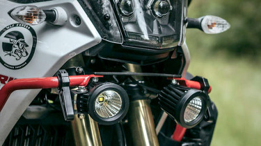 Lampu tembak motor