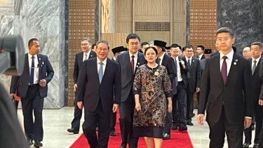 Ketua DPR RI Puan Maharani menyambut kunjungan Perdana Menteri China Li Qiang