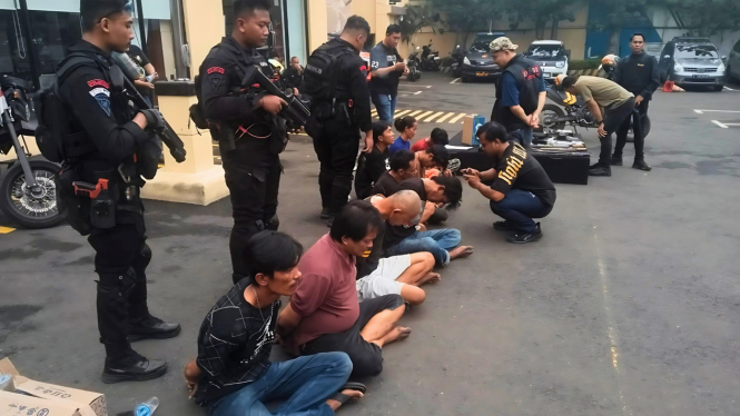 9 Orang diamankan dari Penertiban di Kampung Bahari 