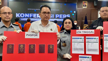 Imigrasi Jakbar mengungkap kasus penipuan modus pengantin pesanan (dok. Humas Imigrasi Jakarta Barat)