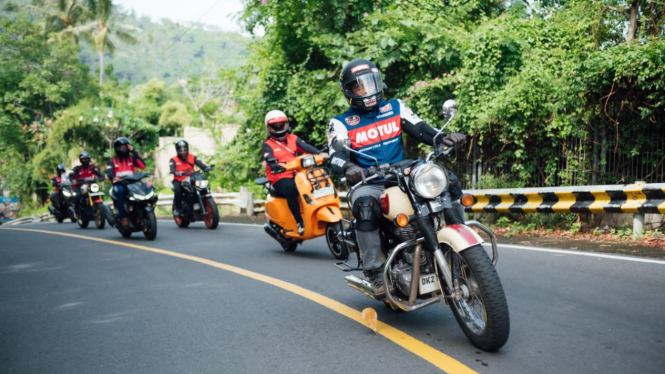 Touring dalam pengujian pelumas Motul GP Series