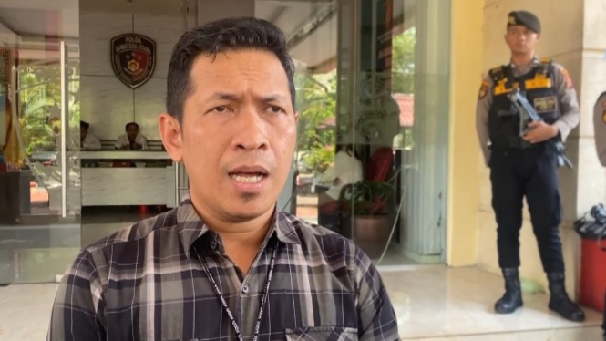Dedi Pranoto, kuasa hukum otak pelaku pembacokan, Alpa Patria Lubis alias Kepot (B.S.Putra/VIVA)
