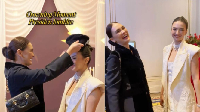 Luna Maya dan Raline Shah