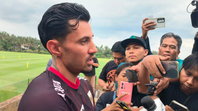 Pemain Timnas Indonesia Stefano Lilipaly 
