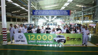 DFSK Super Cab sudah diproduksi 12 ribu unit di Indonesia