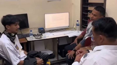 Polrestabes Bandung menangkap pelaku perusakan stadion GBLA