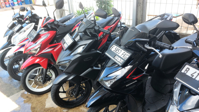 Ilustrasi motor bekas