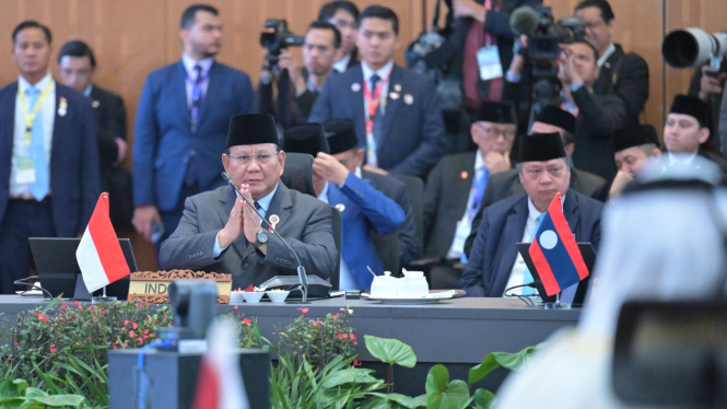 Presiden RI Prabowo Subianto menghadiri KTT ke-2 ASEAN GCC.