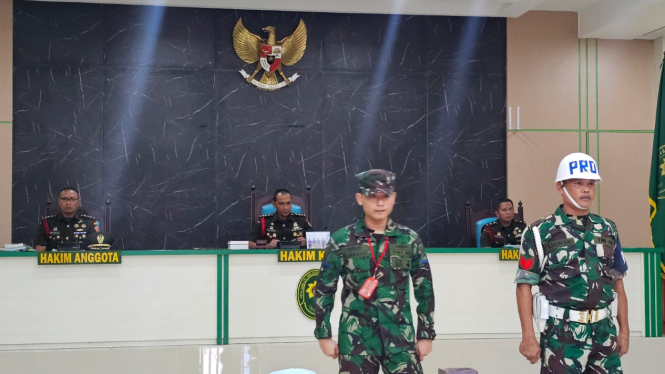 Terdakwa pembunuh sales mobil di Aceh divonis penjara seumur hidup. VIVA/Dani Randi