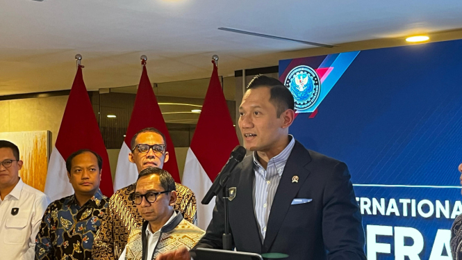 Menteri Koordinator Bidang Infrastruktur dan Pembangunan Kewilayahan, Agus Harimurti Yudhoyono (AHY)