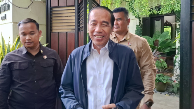 Jokowi tanggapi hasil survei Indikator Politik Indonesia