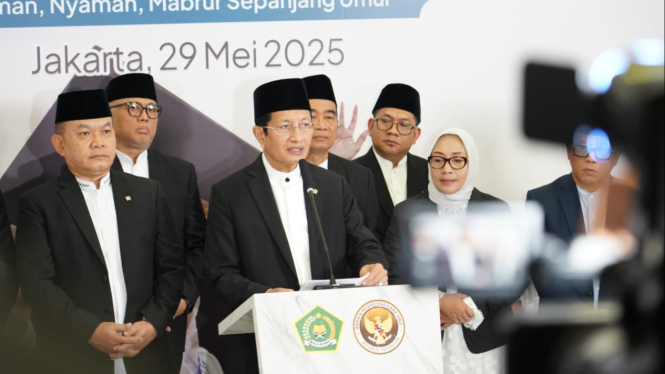 Menag Nasaruddin Umar sekaligus sebagai Amirulhajj Indonesia 2025