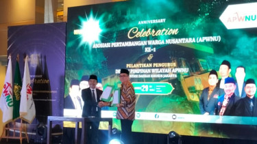Pelantikan Pengurus DPW DK Jakarta Asosiasi Pertambangan Warga Nusantara (APWNU)