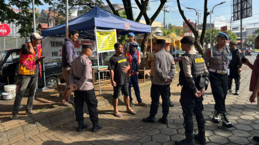 Personel Polda Jateng lakukan Operasi Aman Candi 2025.