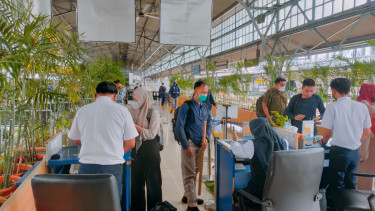 Stasiun Pasar Senen, Jakarta Pusat .