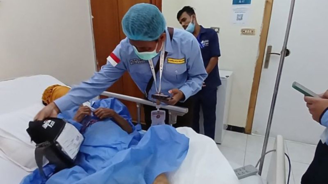 Calon Jemaah Haji di Rumah Sakit Arab Saudi (Dok. Kemenkes)