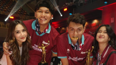 Mahalini, Rizky Febian, Nyoman Paul dan Keisya Levronka 