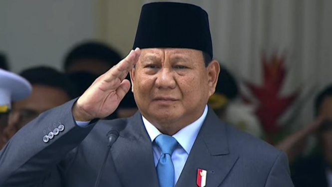 Presiden Prabowo Pimpin Upacara Peringatan Hari Lahir Pancasila