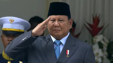 Presiden Prabowo Pimpin Upacara Peringatan Hari Lahir Pancasila