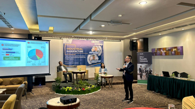 Acara diskusi Ketahanan SDM Industri Manufaktur