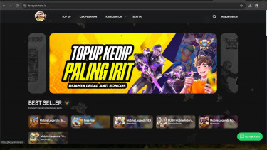 Top up diamond FF murah