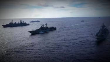 VIVA Militer: Kapal perang Armada Pasifik Rusia