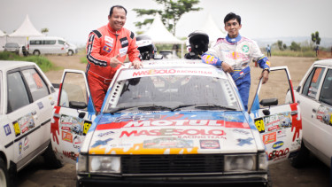 Tjandra Sulistyono Naik Podium Kejurnas Sprint Rally