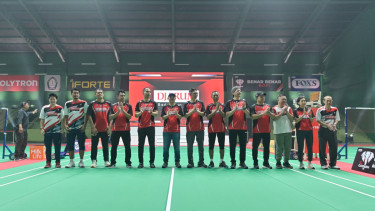Peresmian stadion ini di Universitas Diponegero