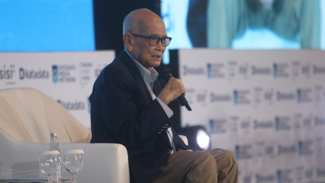 Guru besar Fakultas Ekonomi dan Bisnis (FEB) UI, Prof Dorodjatun Kuntjoro-Jakti.