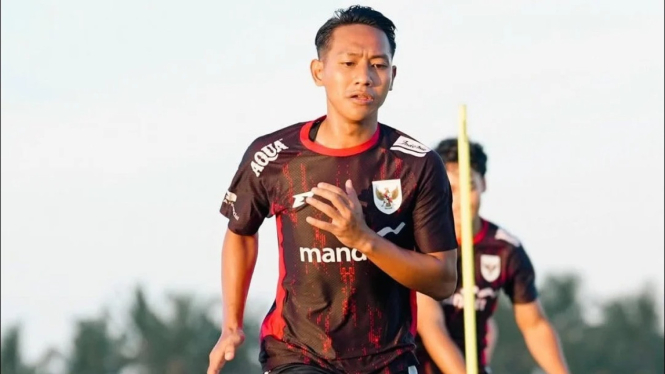 Beckham Putra di TC Timnas Indonesia