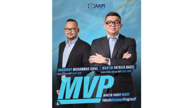 Calon ketum dan sekjen AKPI