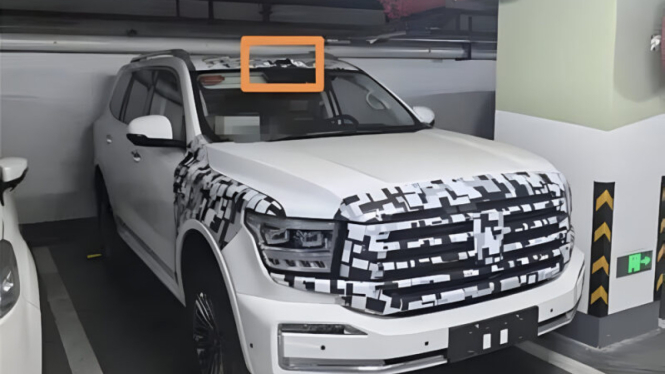GWM Tank 500 baru kepergok kamera