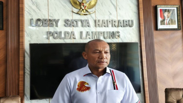 Direktur Reskrimum Polda Lampung Kombes Polisi Pahala Simanjuntak