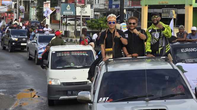 Daud Yordan konvoi Tinju Terbanyak di Indonesia 