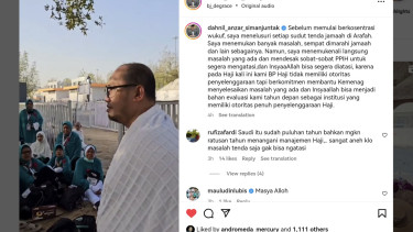 Wakil Kepala BP Haji Dahnil Anzar Simanjuntak Temukan Jemaah Kelaparan di Arafah