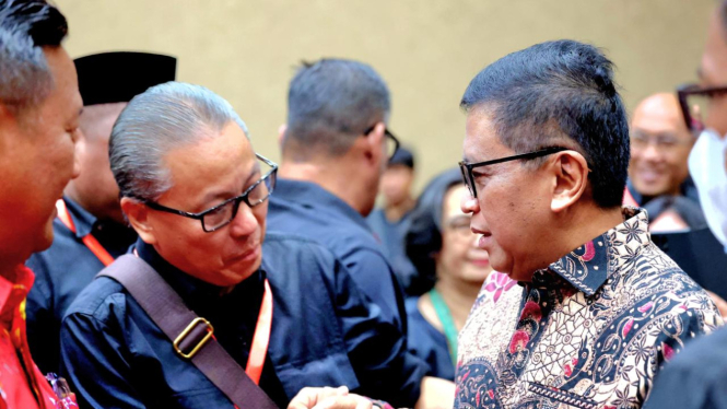 Sekretaris Fraksi PDIP DPR RI, Dolfie Otniel Frederic Palit turut hadir dalam sidang agenda pemeriksaan ahli kasus dugaan korupsi Hasto Kristiyanto (istimewa)