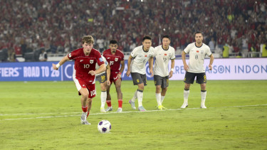 Ole Romeny, Indonesia vs China di Kualifikasi Piala Dunia 2026