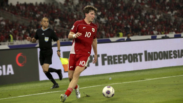 Ole Romeny, Indonesia vs China di Kualifikasi Piala Dunia 2026