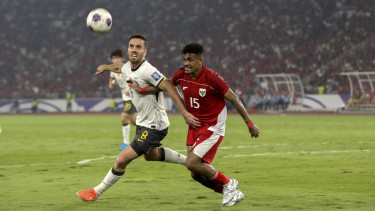 Ricky Kambuaya, Indonesia vs China di Kualifikasi Piala Dunia 2026