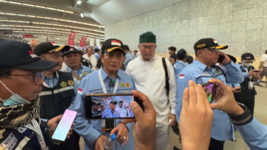 Menag Nasaruddin Umar di Jamarat, Mina