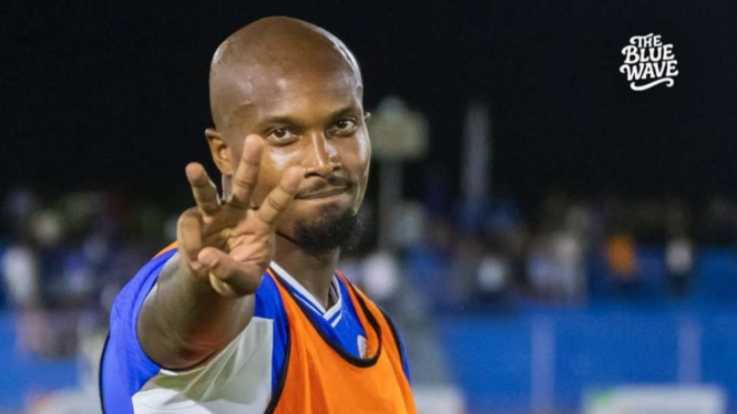 Pemain Timnas Curacao Gervane Kastaneer