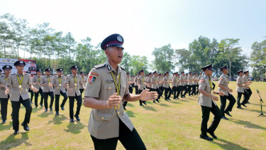 Sebanyak 593 bintara kompetensi khusus Polri untuk Ketahanan Pangan dan Program Makan Bergizi Gratis (MBG) resmi dilantik. (Ist)